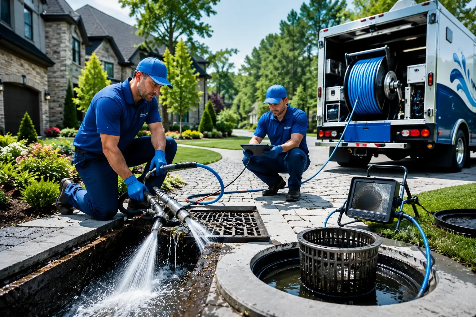 Local outdoor drain cleaning professionals in Grafton, IL